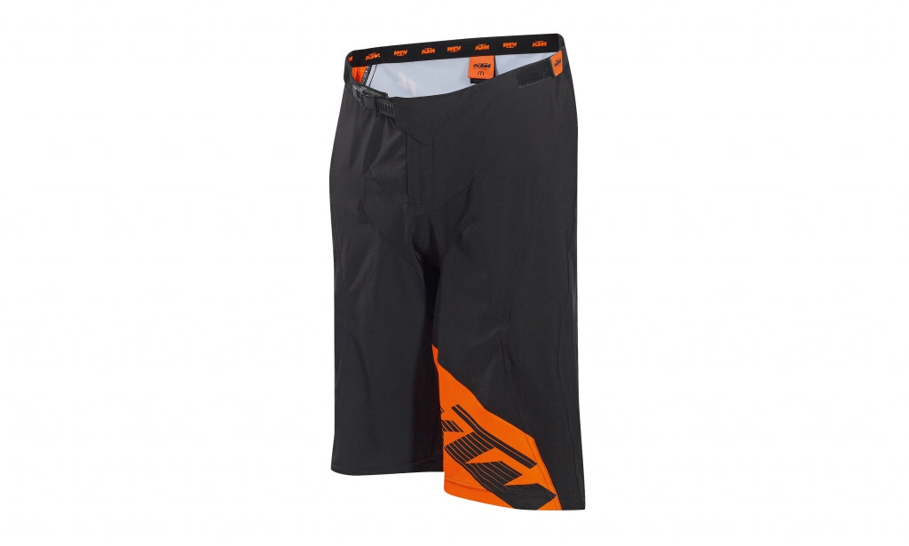 FACTORY ENDURO SHORTS BLACK/ORANGE SIZE M