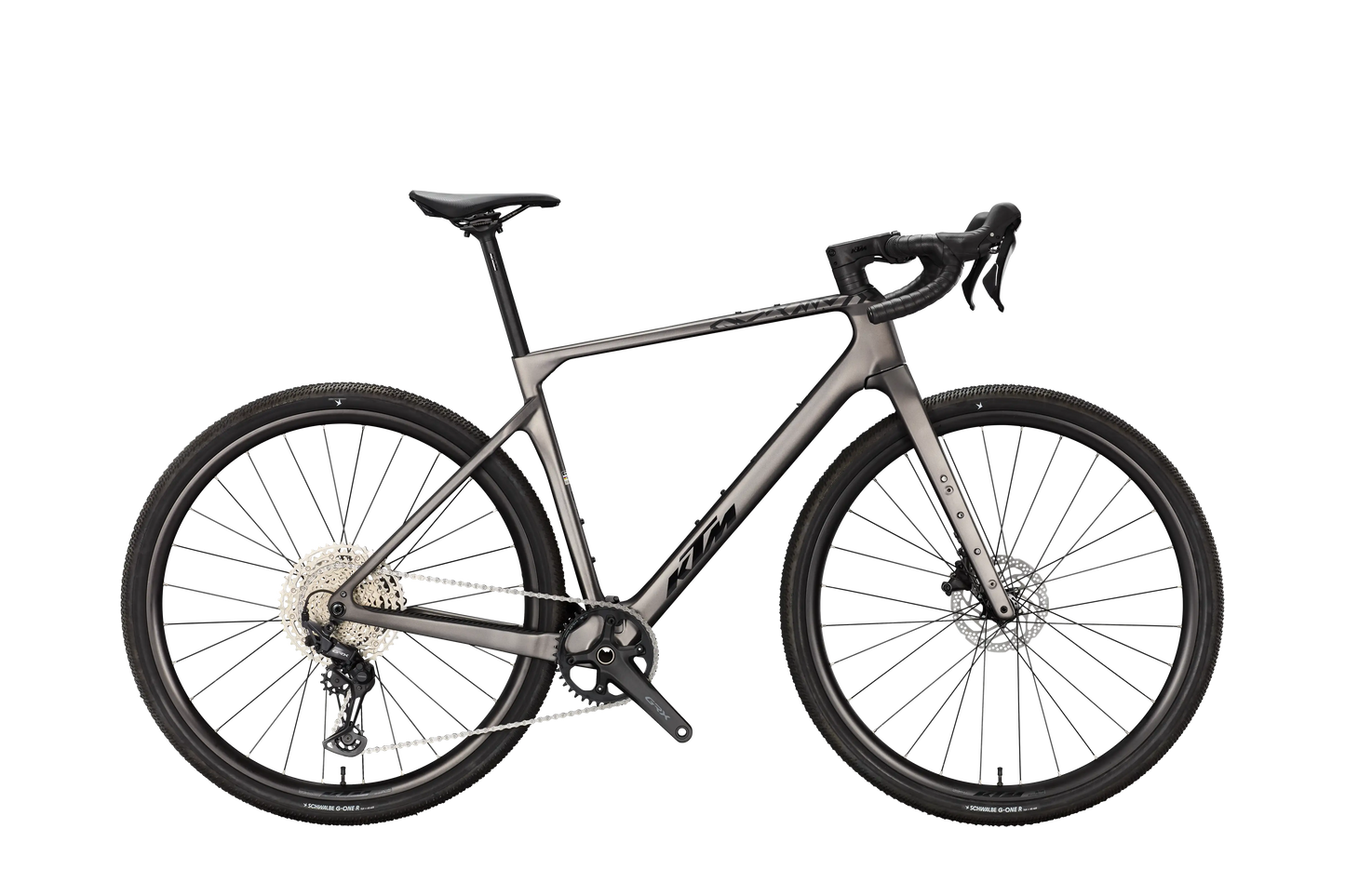 KTM Gravelator Pro Moon Rock Matt (Black Glossy)