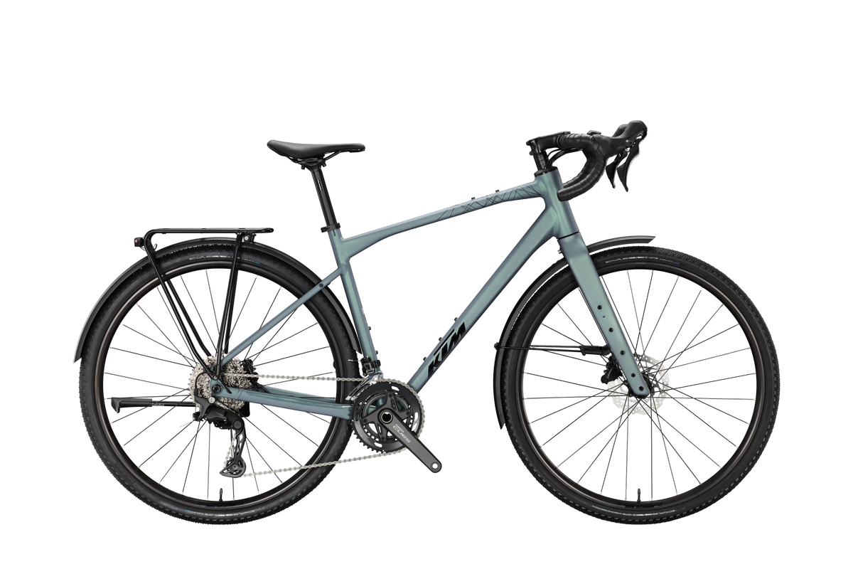 KTM Gravelator 20 LFC Bright Teal Matt (Black Glossy)
