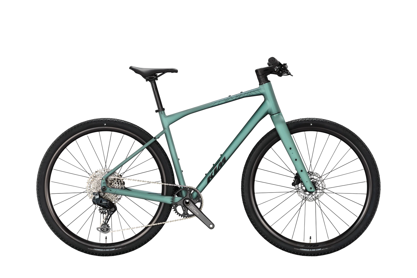 KTM Gravelator 10 Fit Q''auto Royal Teal Matt (Black Glossy)