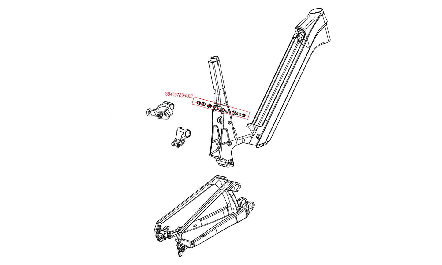 KTM Bikes Frame and parts