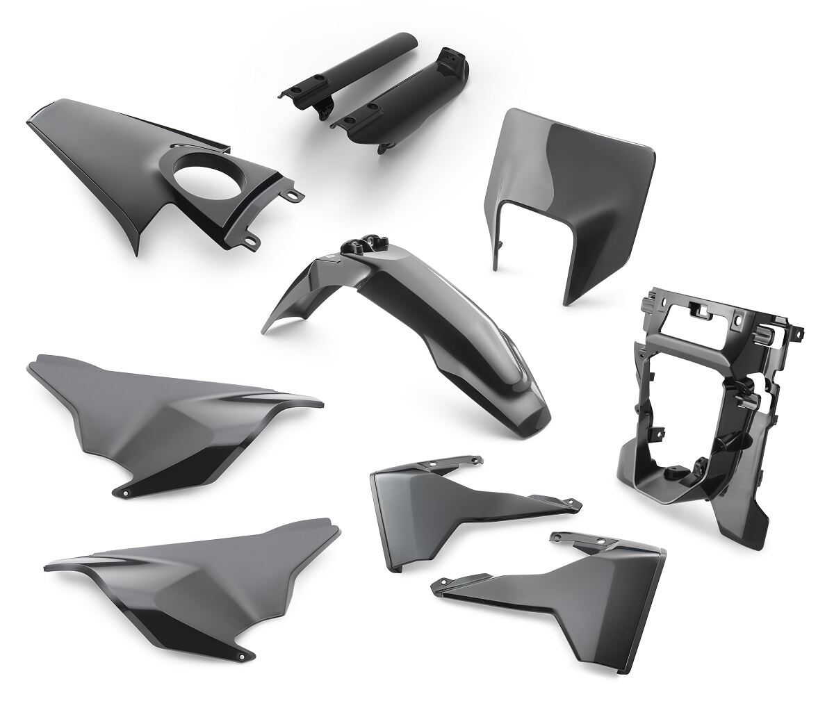 Plastic parts kit 701 (SUPERMOTO) 21-24