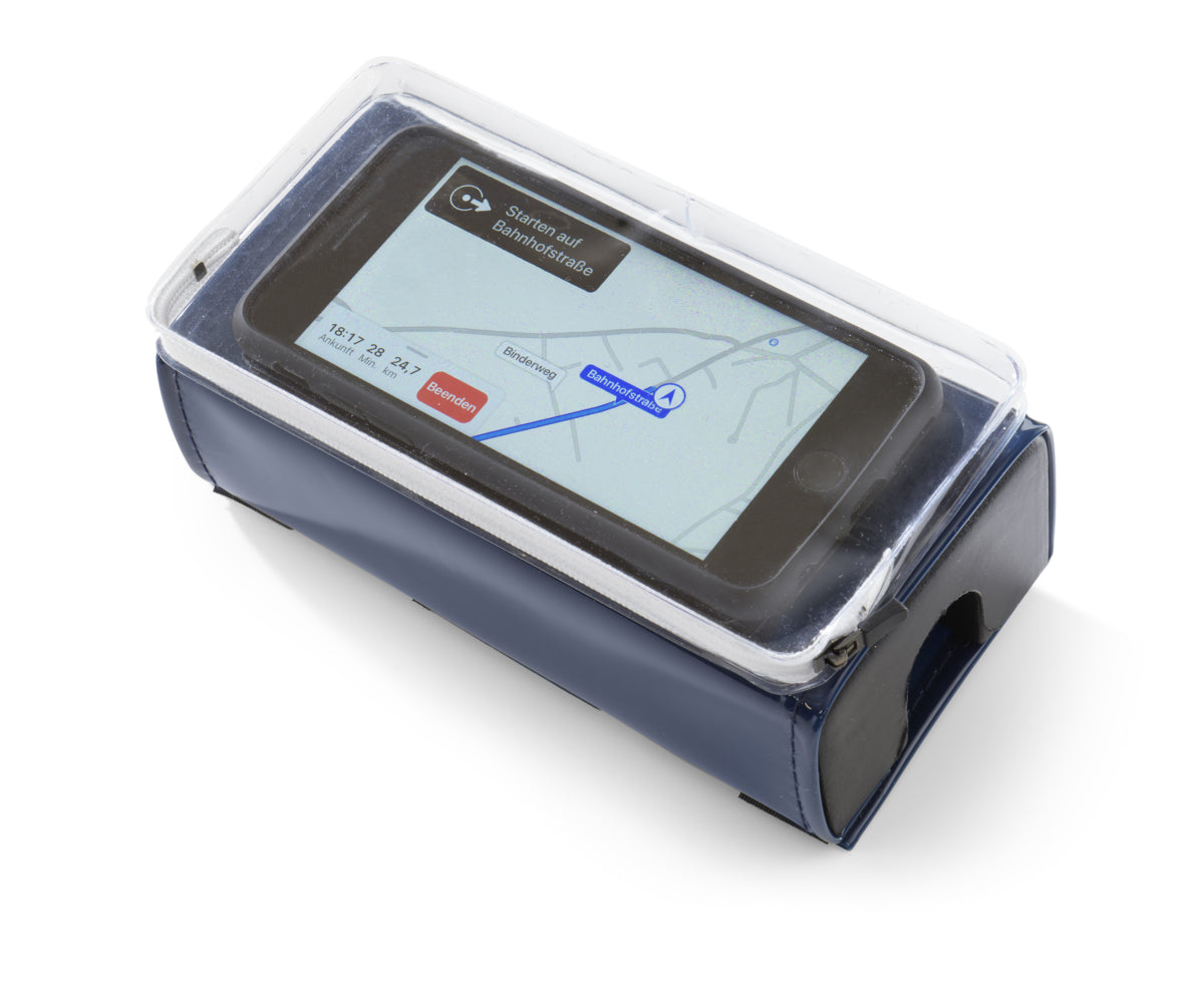 Smartphone handlebar pad