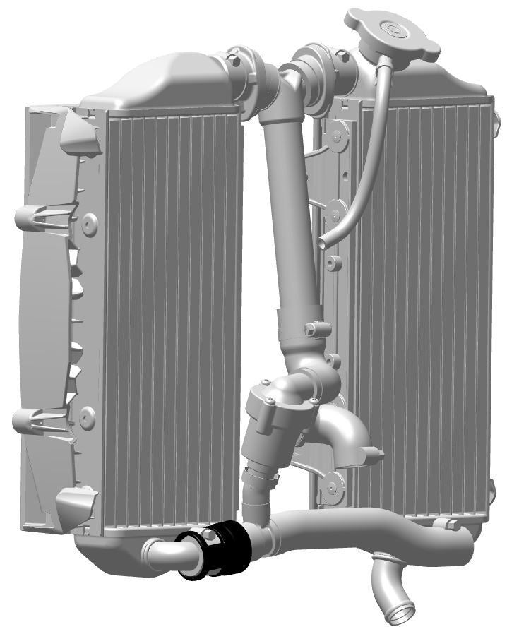 Radiator hose protection 125-501 FE/TE 20-25