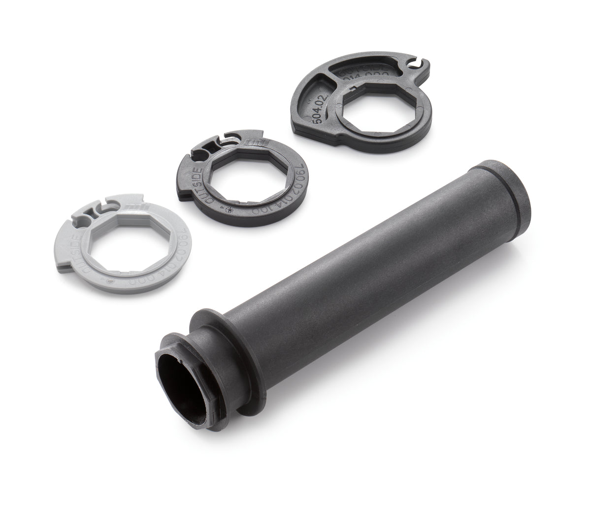 Throttle twist grip tube FC, FE, FS, FX, PIONEER, TC, TE, TX (85-501) 16-25