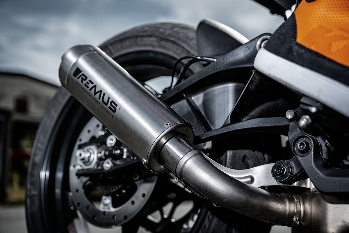 REMUS slip-on silencer 125-390 (DUKE) 2024