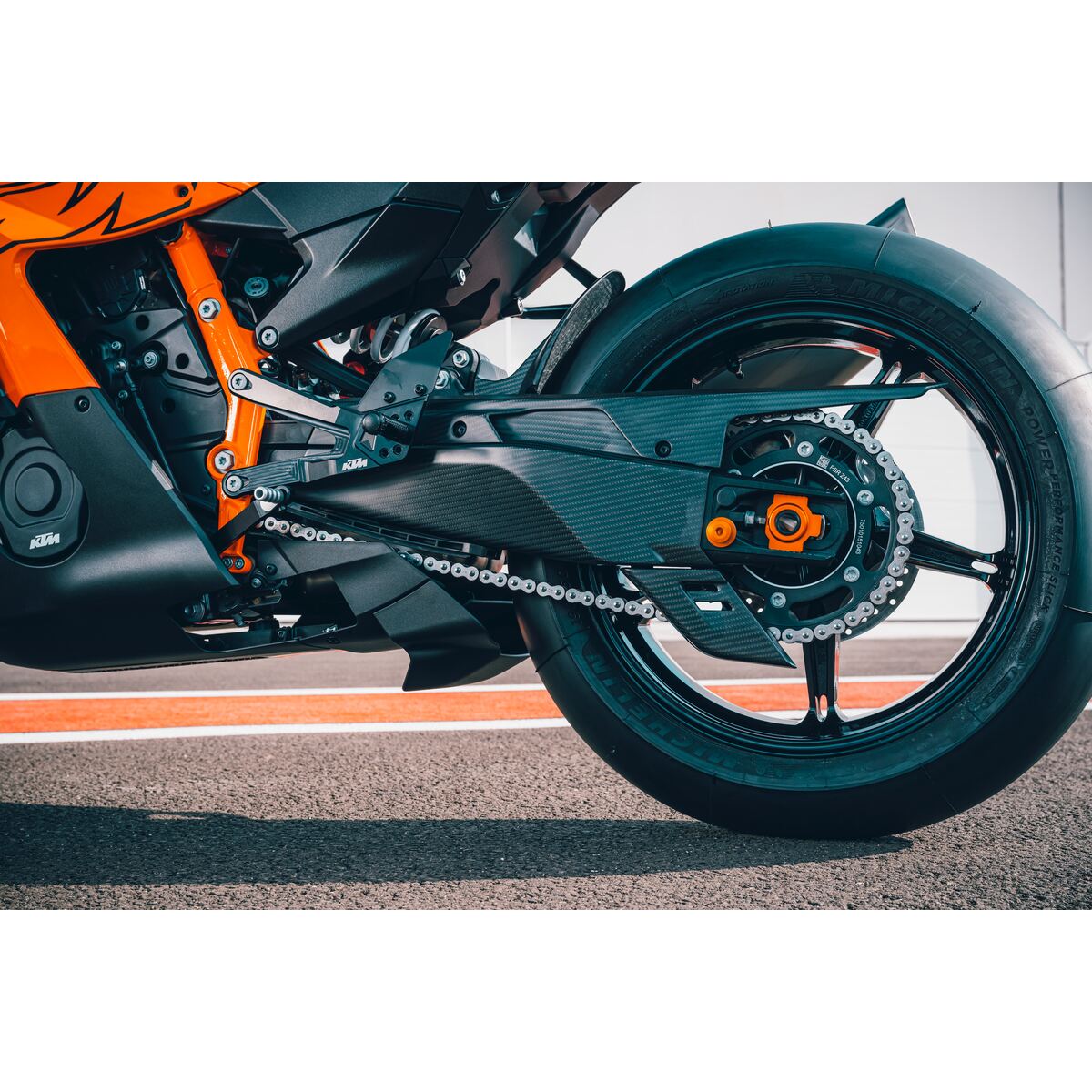Rear sprocket protection