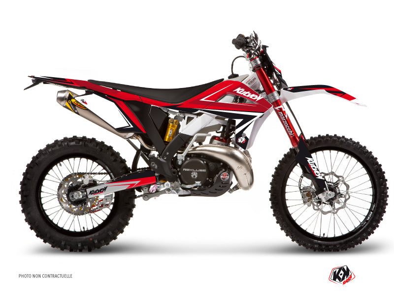 GASGAS 125 EC Dirt Bike Stage Graphic Kit Red – - Main Image