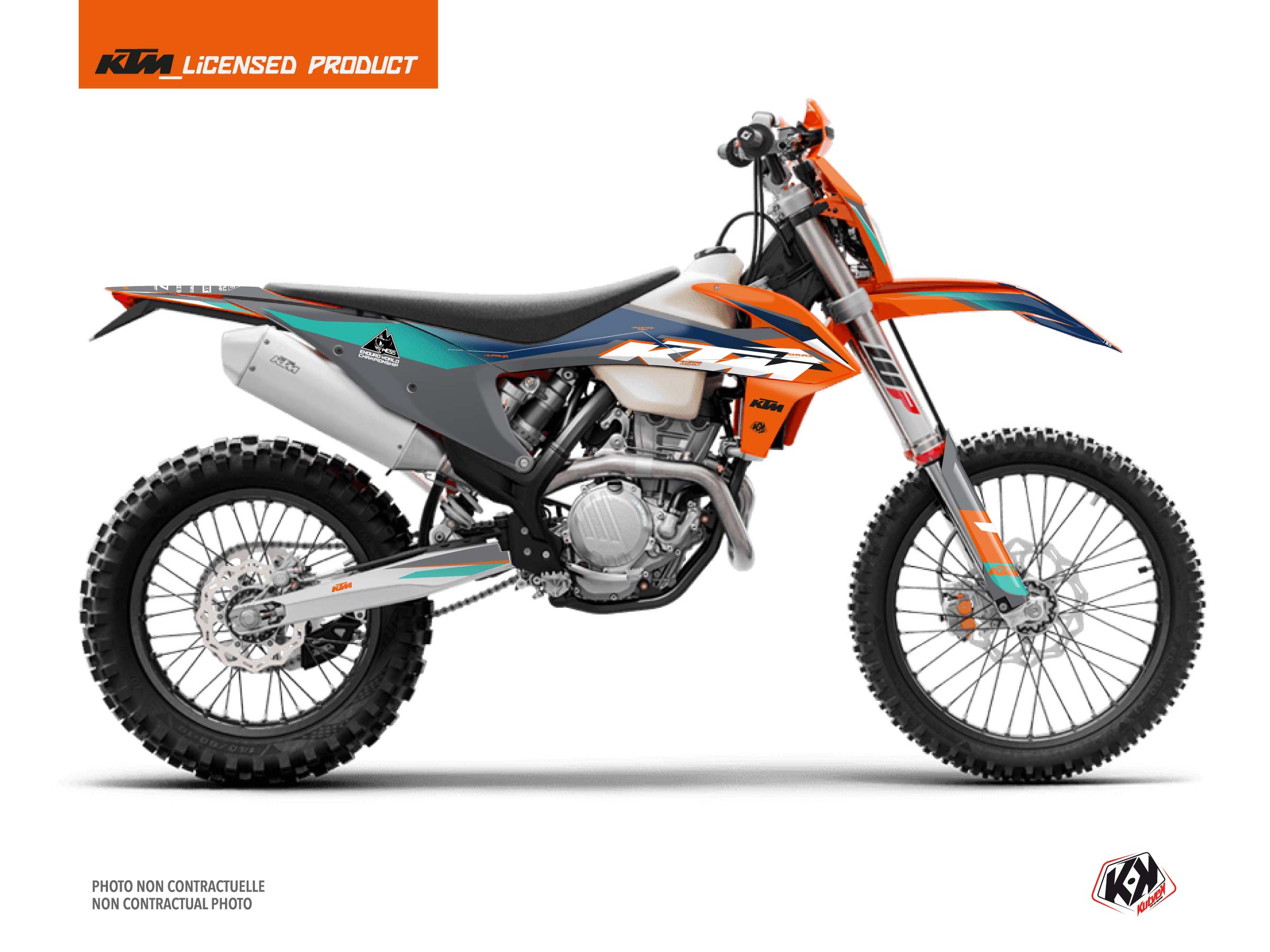 KTM EXC-EXCF Dirt Bike Wess K21 Graphic Kit – - Main Image