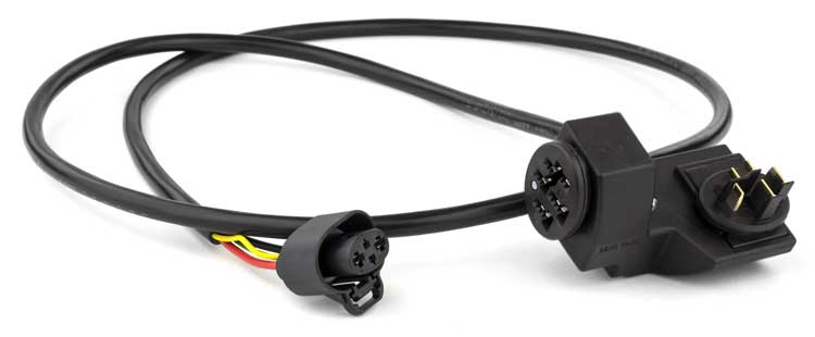 E-bike EBP WIRING HARNESS BOSCH BATTERY M/CONT POINTS 1100MM