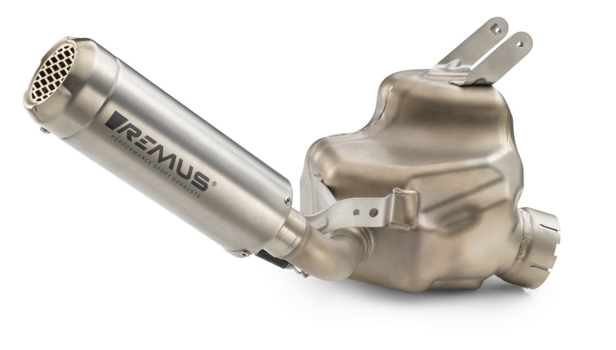 REMUS slip-on silencer 125-390 (DUKE) 2024