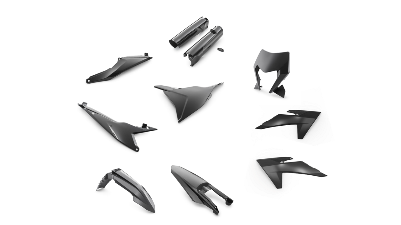Plastic parts kit 150-500 (EXC, XC, XCF) 24-25