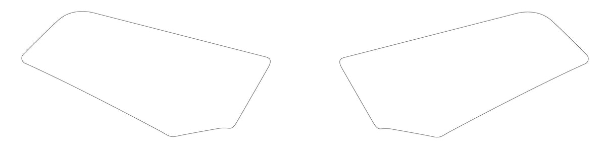 Fuel tank protection sticker kit 125-390 R2R 390 DUKE 17-23