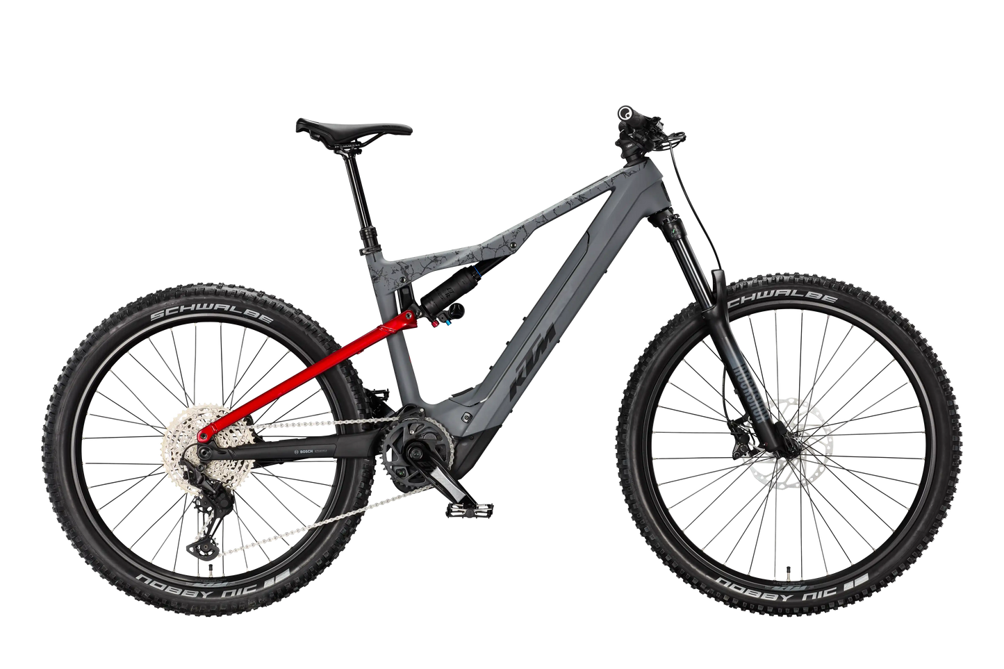 KTM Macina Kapoho Elite CX-R Grey Matt (Black+red)