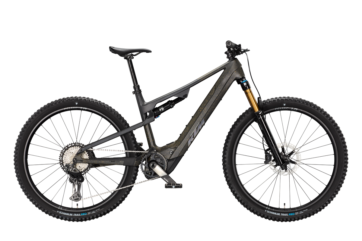 KTM Macina Lycan Exonic CX-R DI2 Stained Lazer Black Matt (Holo Grey Glossy)