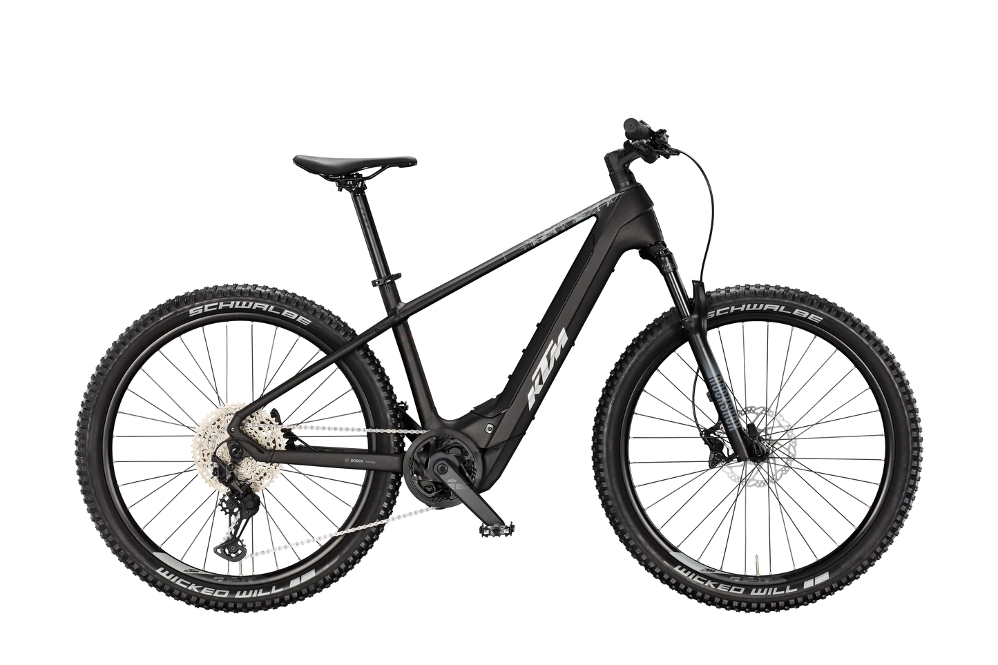 KTM Macina Team 872 Diamond Black Matt (Silver+burnt Orange)