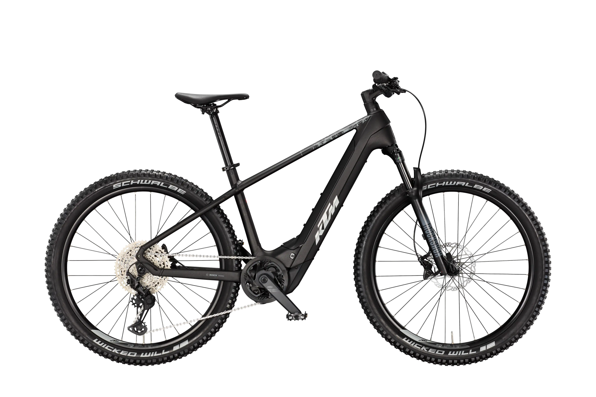 KTM Macina Team 872 Diamond Black Matt (Silver+burnt Orange)