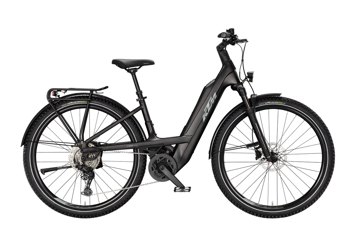 KTM Macina Aera PTS CX 720 LFC Diamond Black Matt (Grey+burnt Orange)