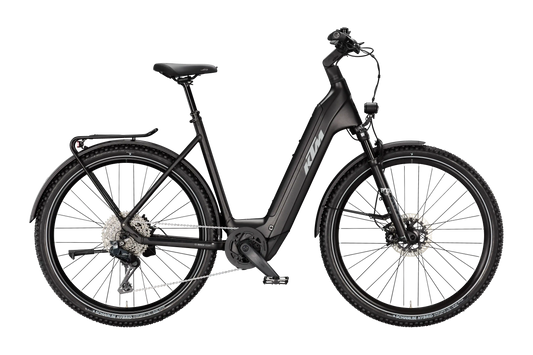 KTM Macina Aera 891 LFC DI2 Diamond Black Matt (Grey+burnt Orange)