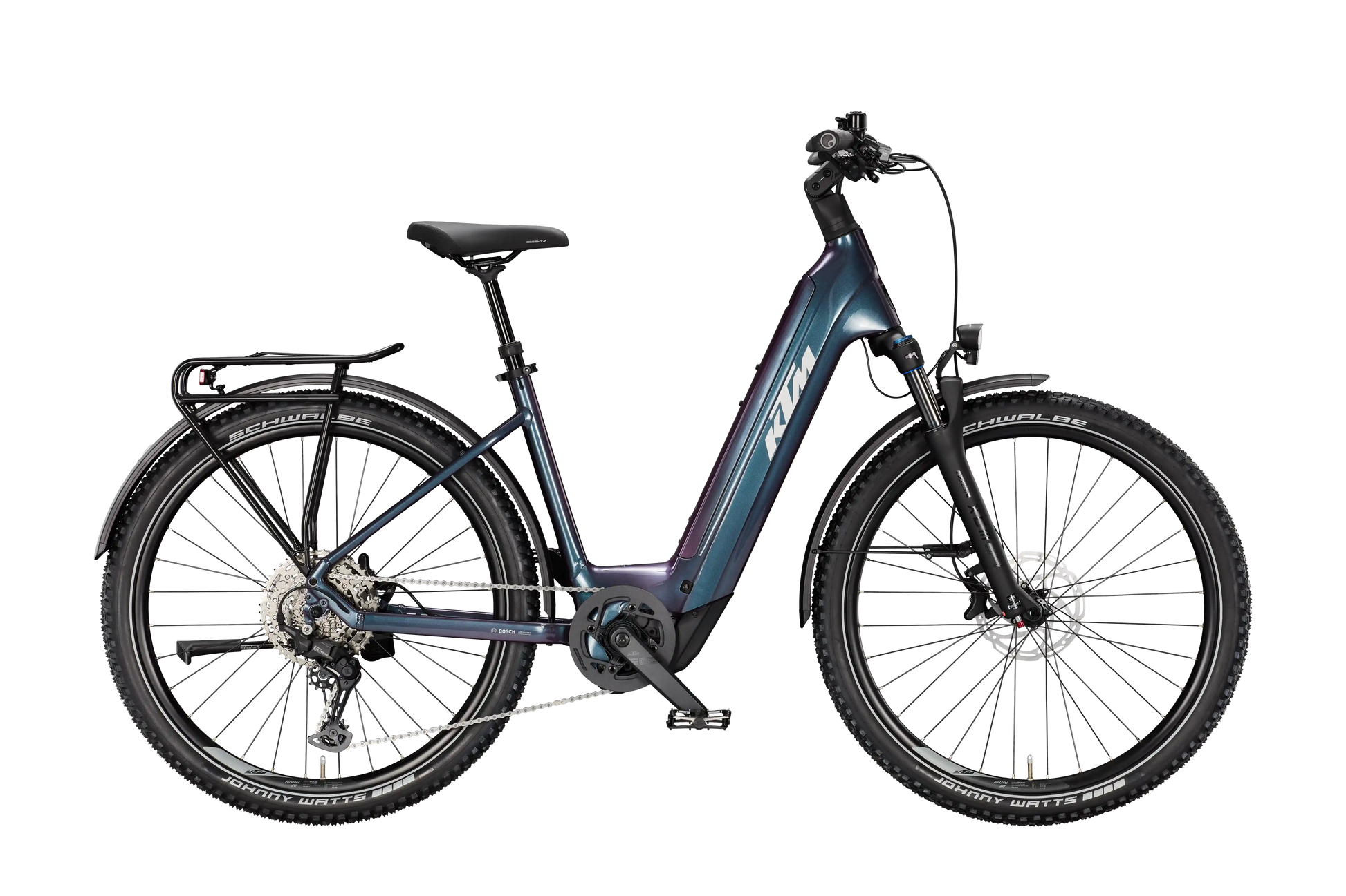 KTM Macina Aera 893 LFC Purple Rain (Silver+blue)