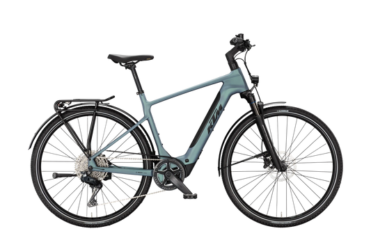KTM Macina Sport SX Elite DI2 Bright Teal Matt (Black+silver)