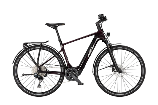 KTM Macina Sport SX Elite DI2 Red Carbon (Grey+orange)