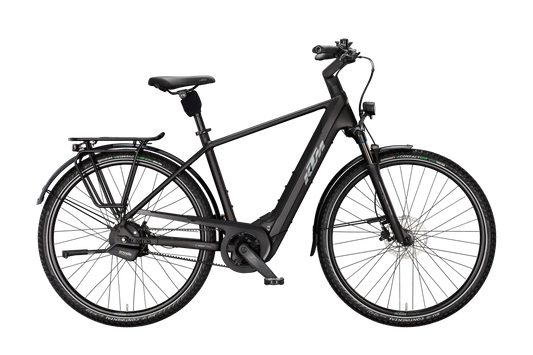KTM Macina City 810 Belt Diamond Black Matt (Grey+burnt Orange)