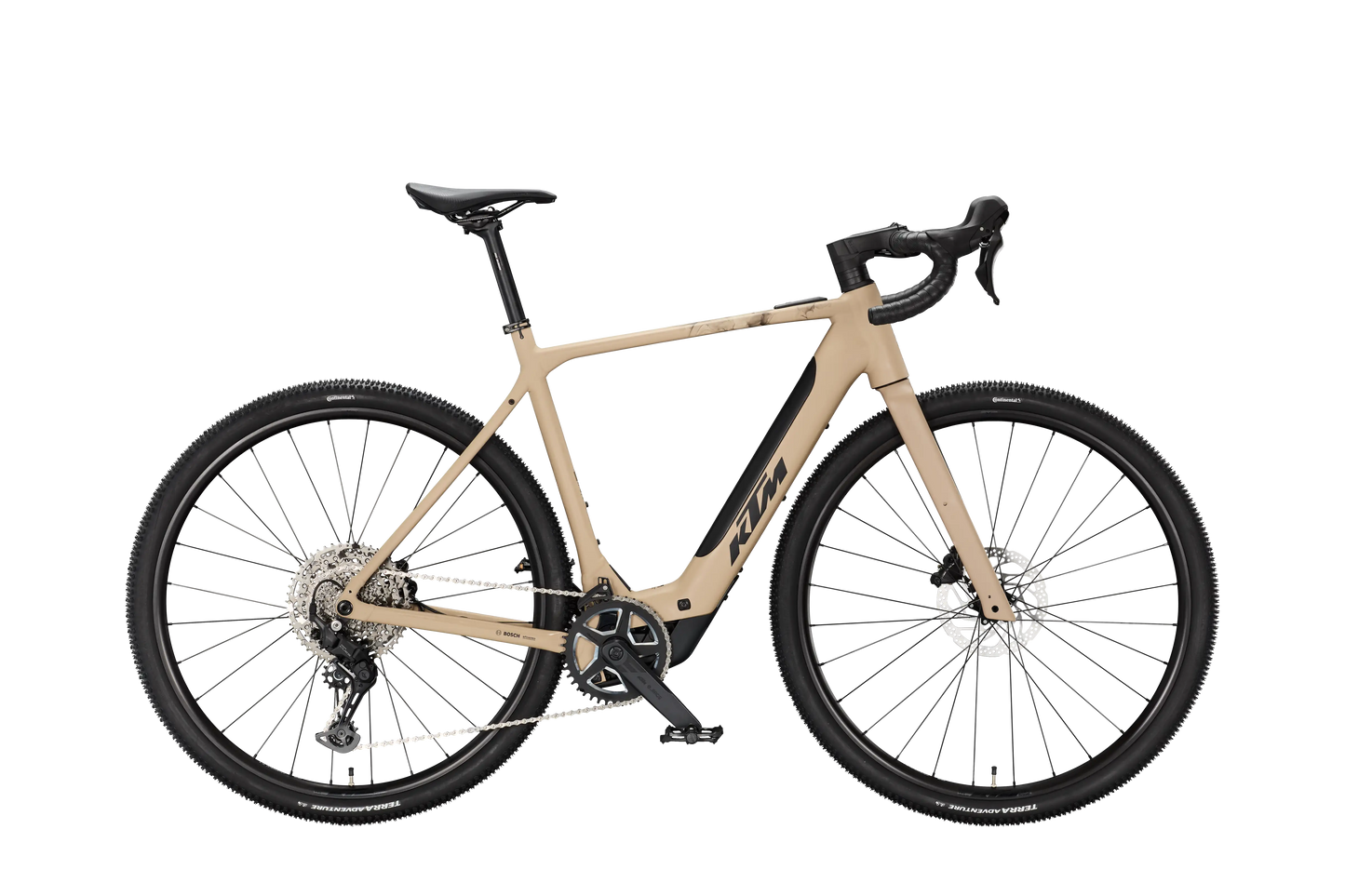 KTM Macina Gravelator SX 10 Grey Beige Matt (Black)