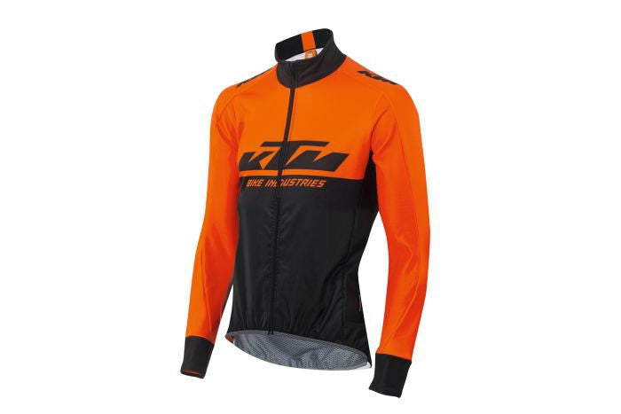 KTM Factory Team Windbreaker longsleeve XW with reflector black/orange M + L + XL + XXL