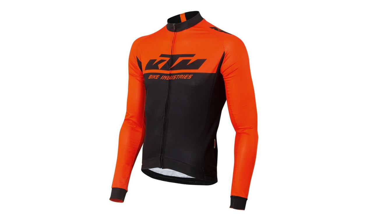 KTM Factory Team Jersey longsleeve spring black/orange SIZE M + L + XL