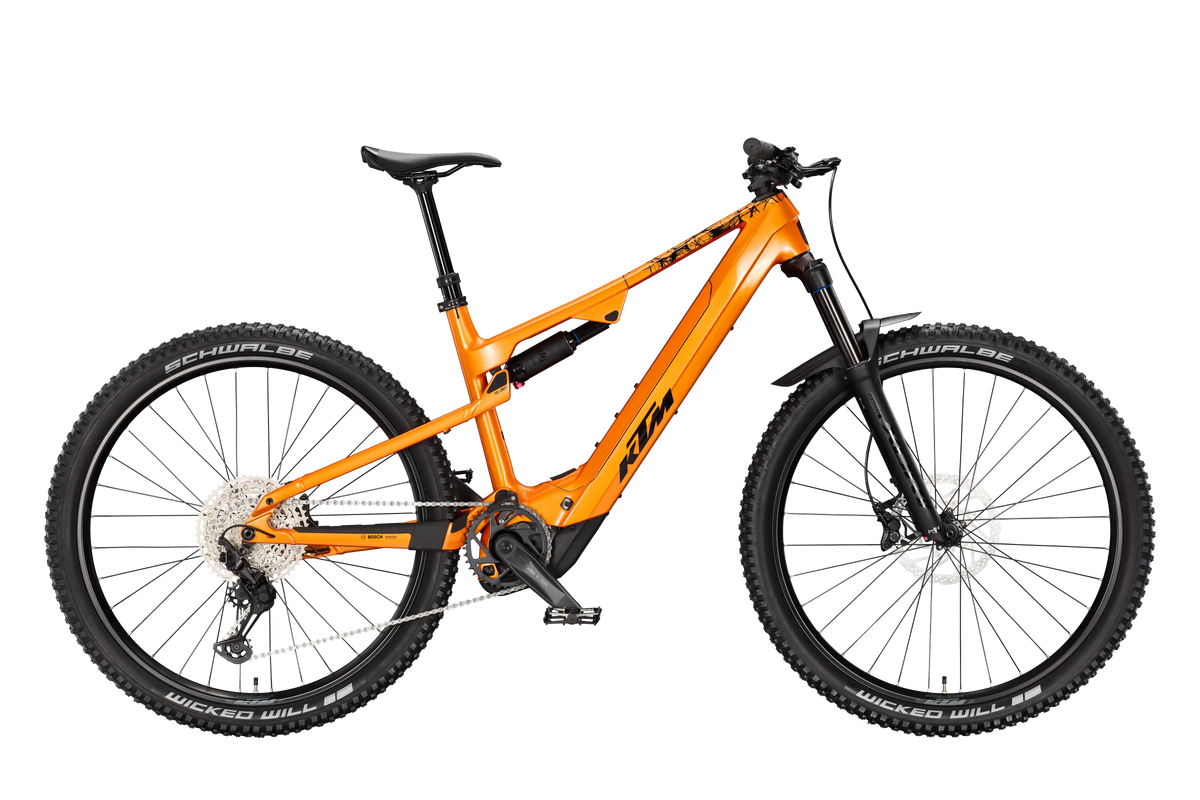KTM Macina Lycan Elite CX-R Fresh Orange (Black)