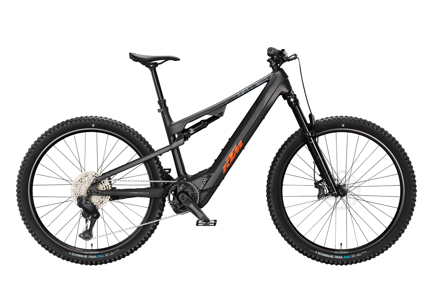 KTM Macina Lycan Master CX-R DI2 Diamond Black Matt (Burnt Orange)