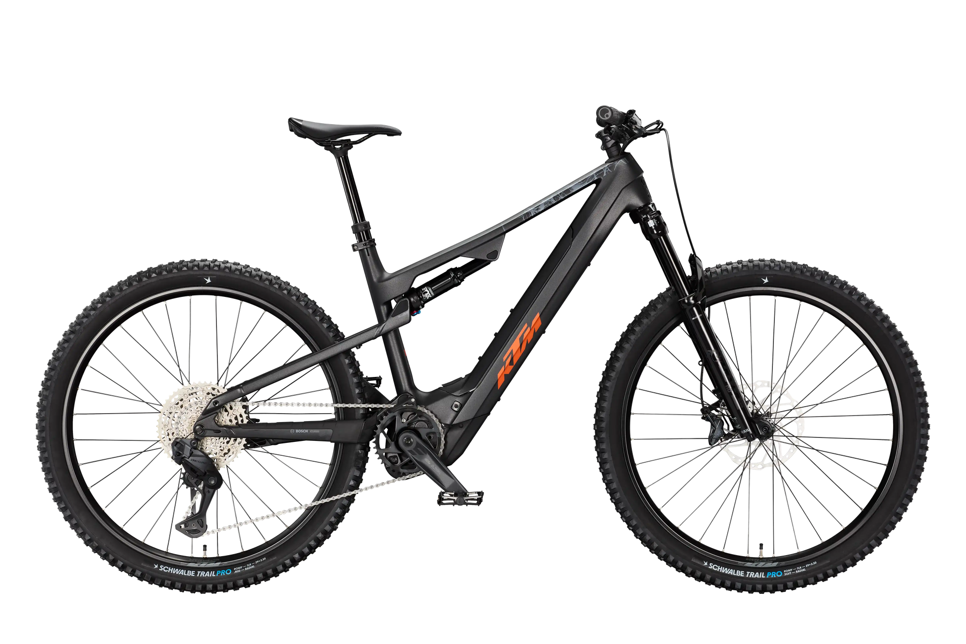 KTM Macina Lycan Master CX-R DI2 Diamond Black Matt (Burnt Orange)
