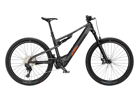 KTM Macina Lycan Master CX-R DI2 Diamond Black Matt (Burnt Orange)