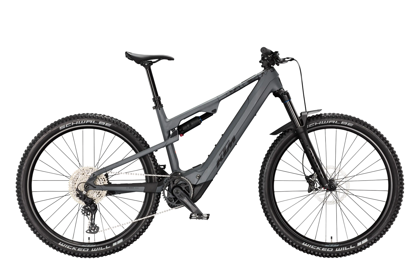 KTM Macina Lycan 892 Grey Matt (Black+orange)