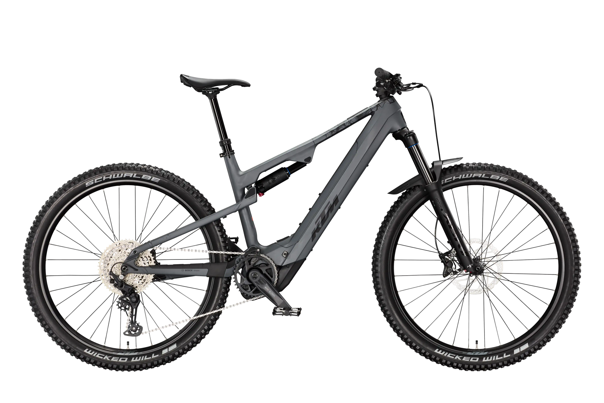 KTM Macina Lycan 892 Grey Matt (Black+orange)