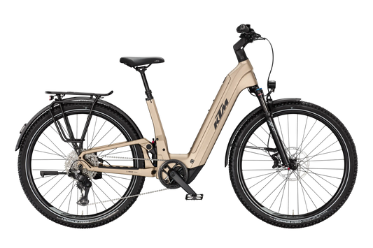 KTM Macina Aera Fs Elite LFC Platin Bronze Matt (Black+orange)