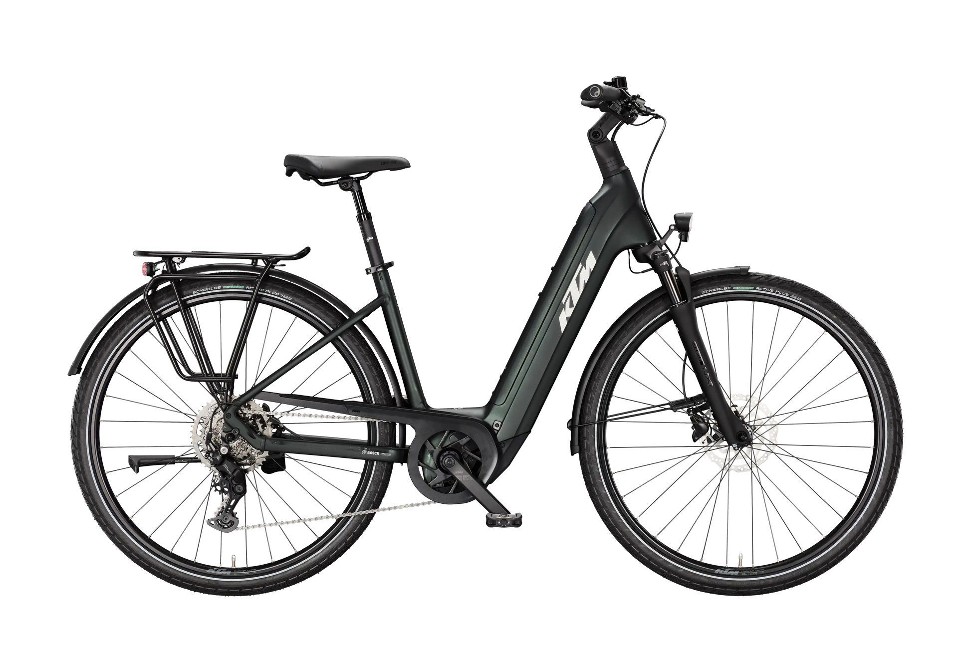 KTM Macina Tour P720 Smaragd Black Matt (Silver)