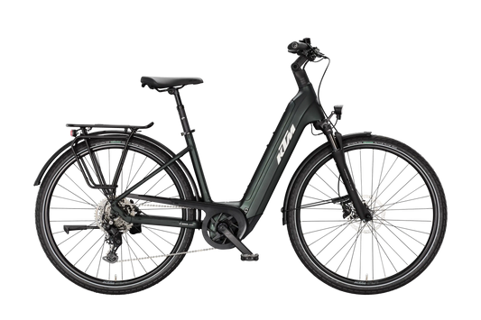 KTM Macina Tour P720 Smaragd Black Matt (Silver)