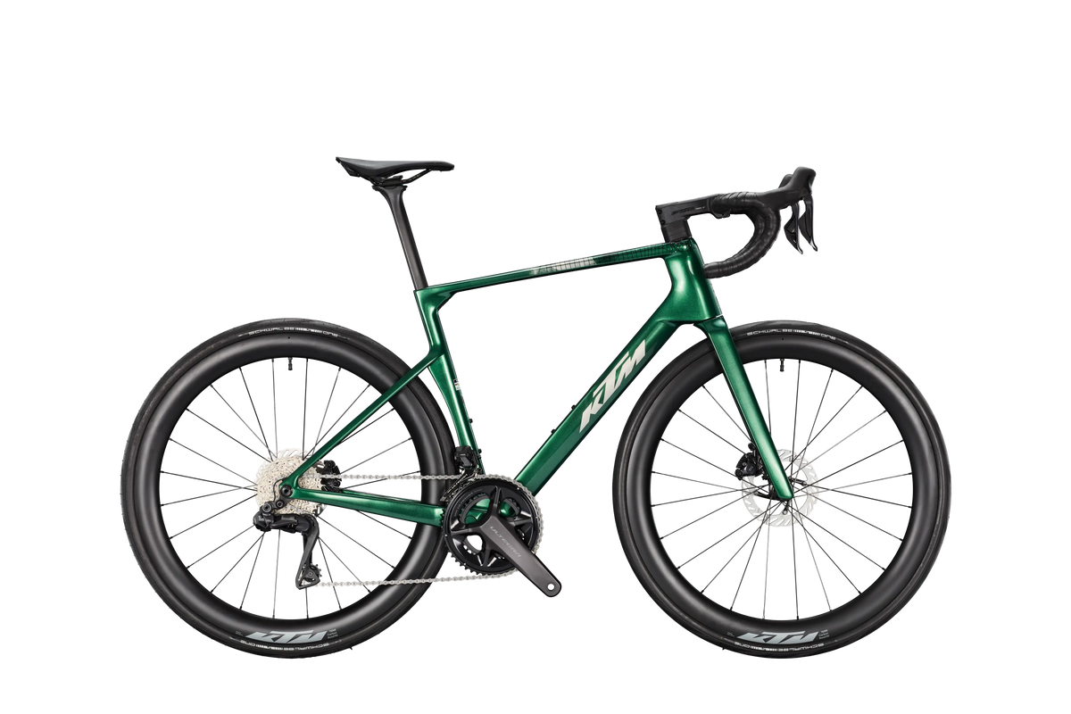 KTM Revelator Syro Master DI2 Green Carbon (Silver+black)