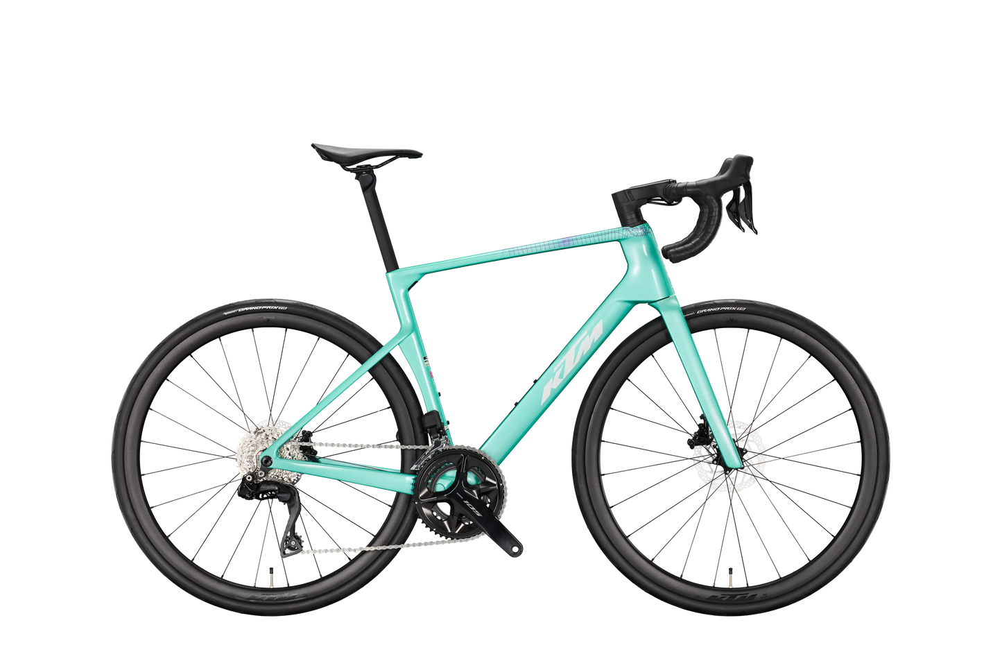 KTM Revelator Syro Pro DI2 Smaragd (White+violet+magenta)