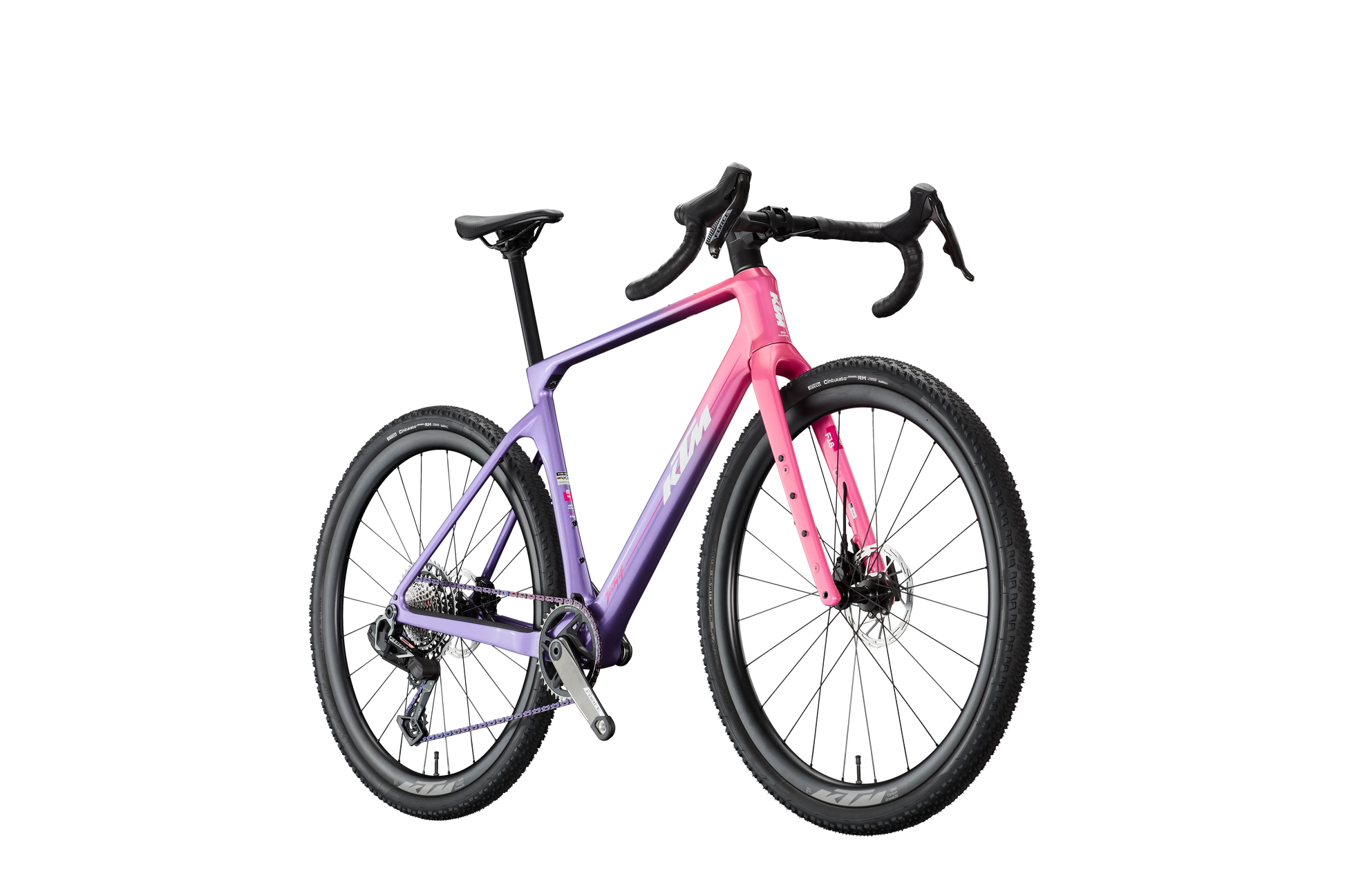 KTM Gravelator Prime AXS Violet+pink (White)