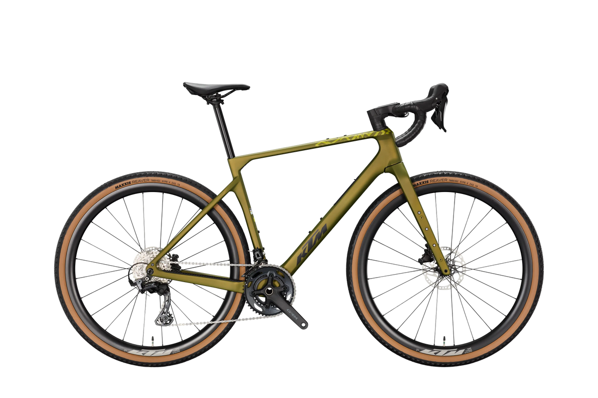 KTM Gravelator Elite 2X Goblin Green Matt (Black)