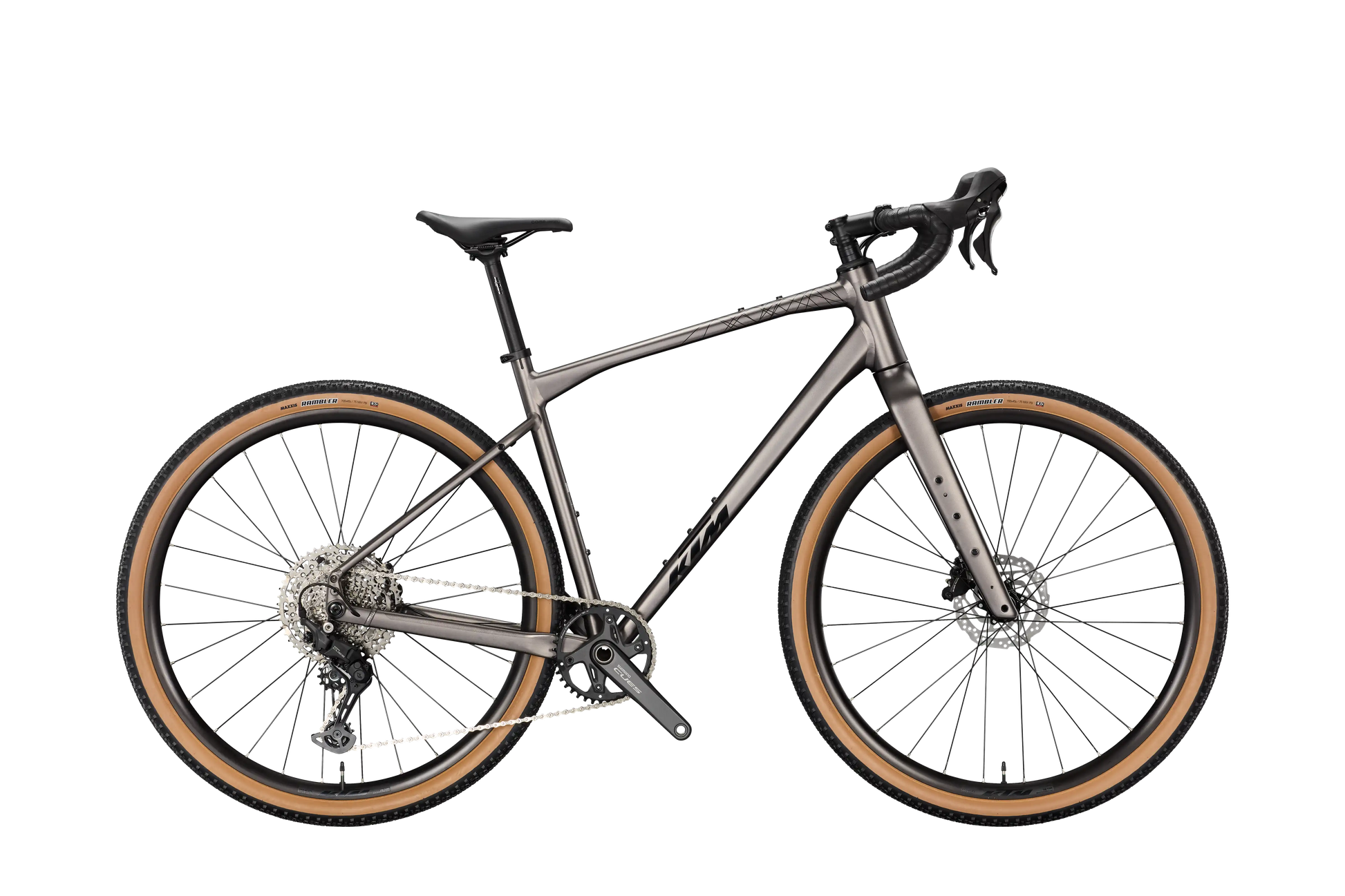 KTM Gravelator 25 Moon Rock Matt (Black Glossy)