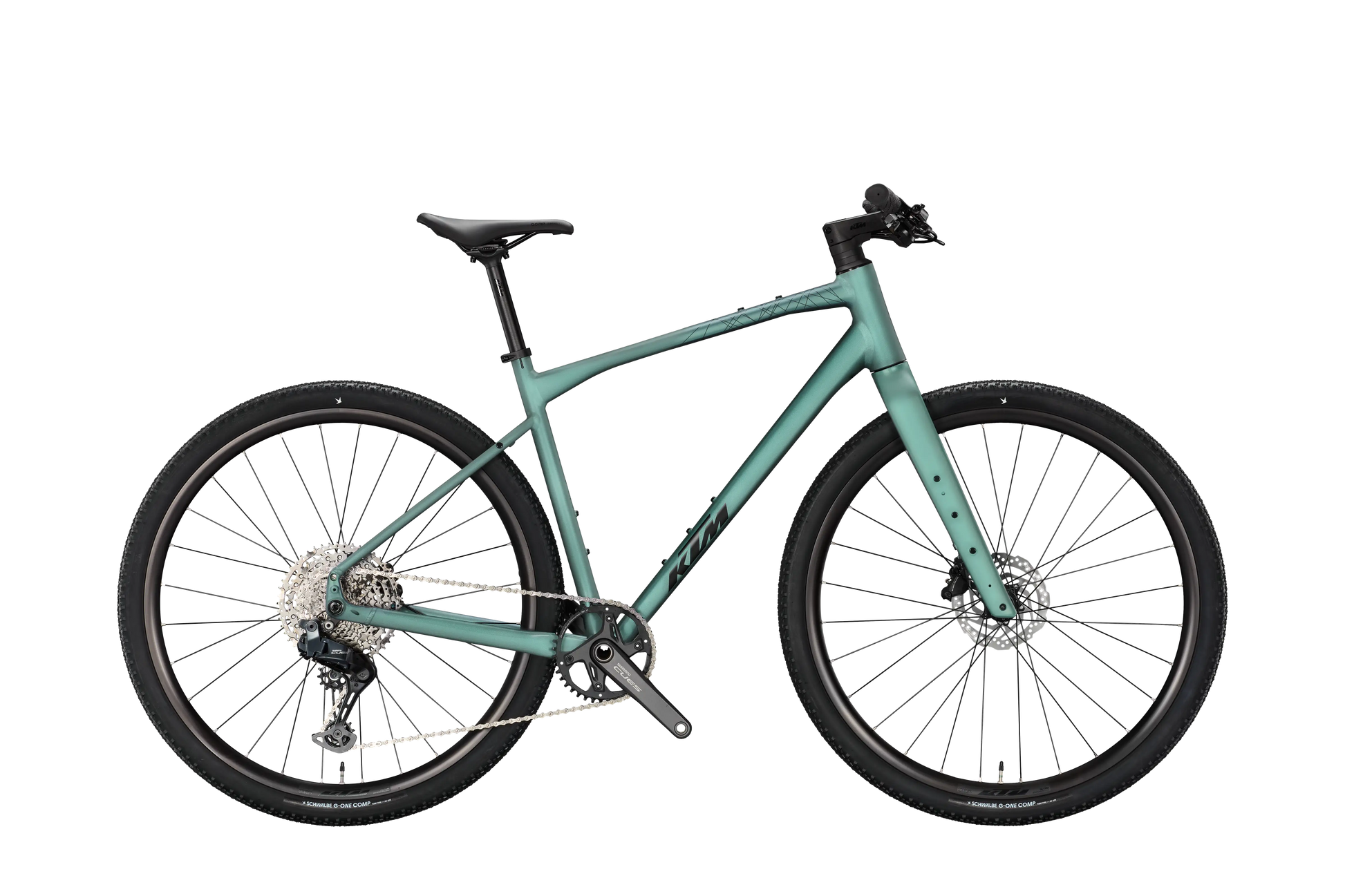 KTM Gravelator 10 Fit Q''auto Royal Teal Matt (Black Glossy)