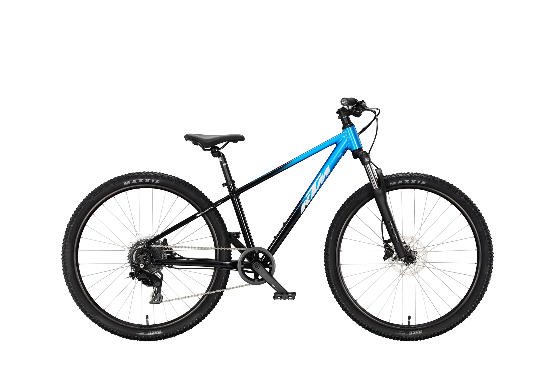 KTM Wild Speed 26 Metallic Black+blue (White)