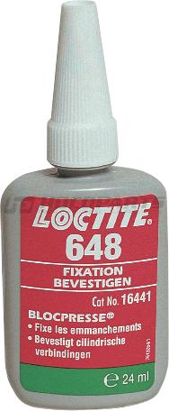 LOCTITE 648 GREEN 24ML | (As required)