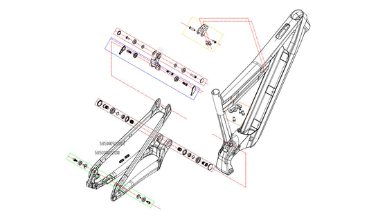 KTM Bikes Frame and parts