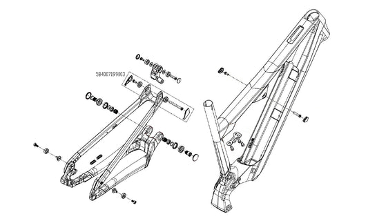KTM Bikes Frame and parts