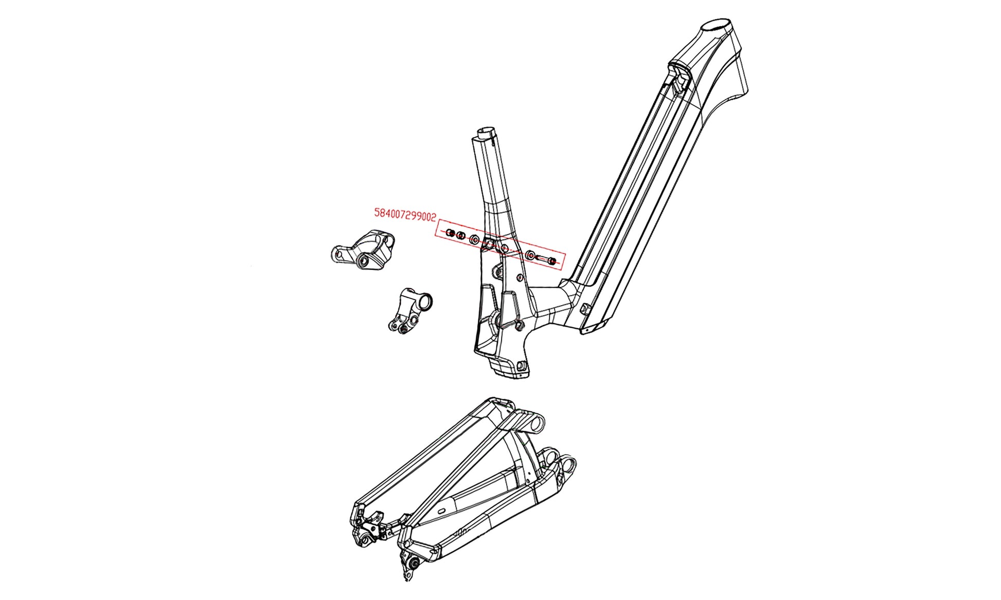 KTM Bikes Frame and parts